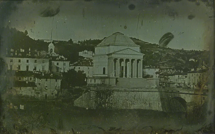 Enrico Federico Jest, Chiesa della Gran Madre di Dio, 1839, Torino. GAM – Galleria Civica d’Arte Moderna e Contemporanea, Gabinetto Disegni e Stampe. Su concessione della Fondazione Torino Musei (Foto: Studio Fotografico Gonella 2005)